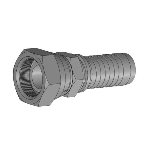 Raccordo idraulico - 24400 series - Dicsa - ad avvitamento / BSP / in acciaio dolce