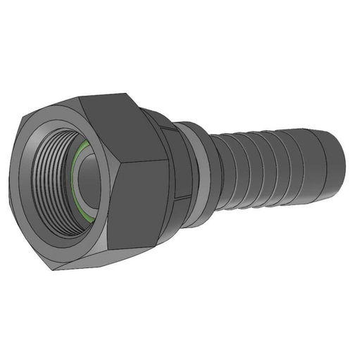 Raccordo idraulico - 24110 series - Dicsa - ad avvitamento / BSP / in acciaio dolce