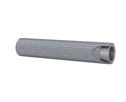 Tubo flessibile per aria compressa - M93212 series - Dicsa - in acciaio inossidabile / per alte temperature / con treccia in acciaio inossidabile