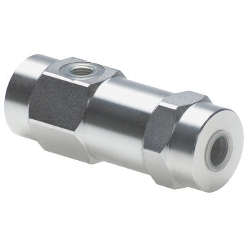 Valvola di ritegno a sfera - FPS series - Dicsa - in acciaio / in linea / a comando assistito