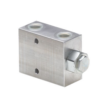 Valvola di ritegno a sfera - FPSL series - Dicsa - manifold / in alluminio / compatta