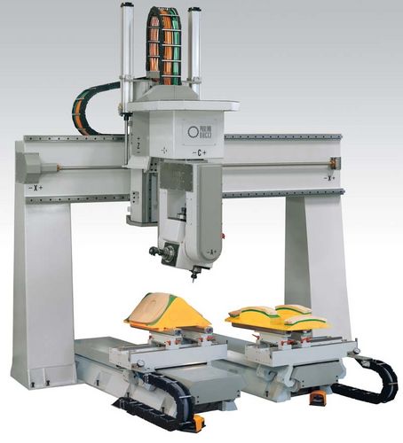 Centro di lavoro 6 assi - MASTER - Bacci - verticale / a ponte