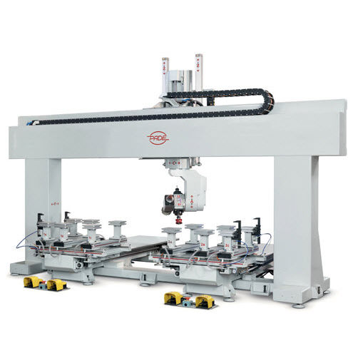 Centro di lavoro 6 assi - velox - Pade - verticale / a ponte / a 4 mandrini