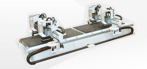 Centro di lavoro CNC 3 assi - NCG2T2C4 - Nanxing Machinery - verticale / a portale / a 4 mandrini