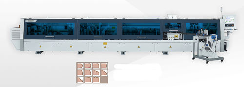 Bordatrice automatica - NB875E - Nanxing Machinery - per pannelli / con applicatore di colla