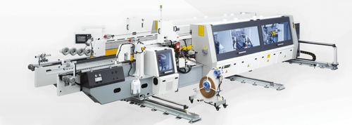 Bordatrice automatica - NB7HS2P - Nanxing Machinery - per pannelli / con applicatore di colla