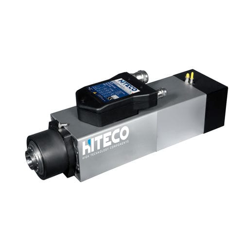 Elettromandrino con cambia utensile automatico - QD-1F 4/12 24 I30 series - Hiteco - di raffreddamento / di lavorazione / di connessione