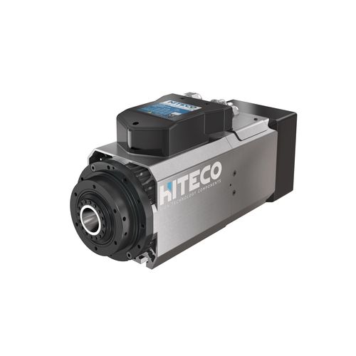 Elettromandrino con cambia utensile automatico - QE-1F 4 12/24 I30 series - Hiteco - di raffreddamento / di lavorazione / di alta potenza