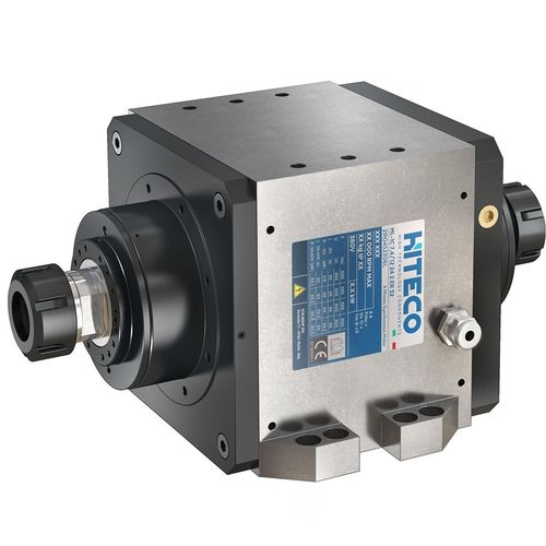 Elettromandrino di lavorazione - ML-1C 10/12 24 ER40 DX-SX - Hiteco - di raffreddamento / a cambio manuale / per legno