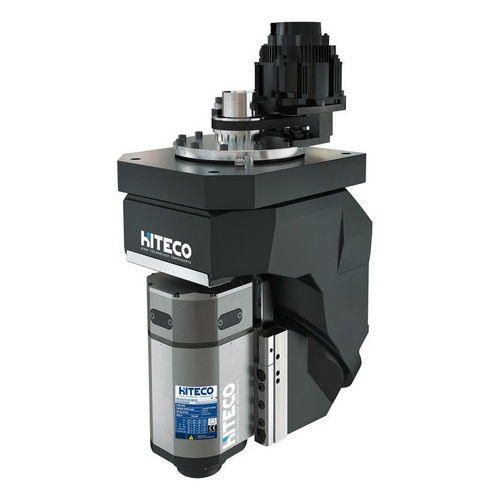Testa di fresatura birotativa - ORBITAL HPX 100 - Hiteco - a 5 assi