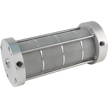 Cilindro pneumatico - P series - FABCO-AIR - a pistoni multipli / a doppio effetto / per l'industria automobilistica
