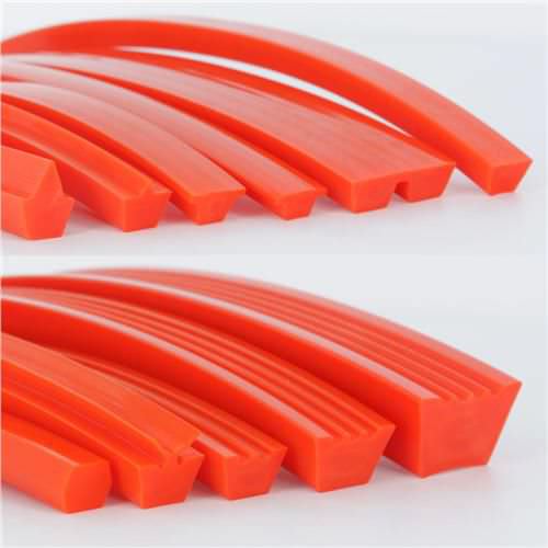 Nastro trasportatore a V - Eagle Orange 85  - Fenner Drives - in poliuretano / Shore A / per alimenti