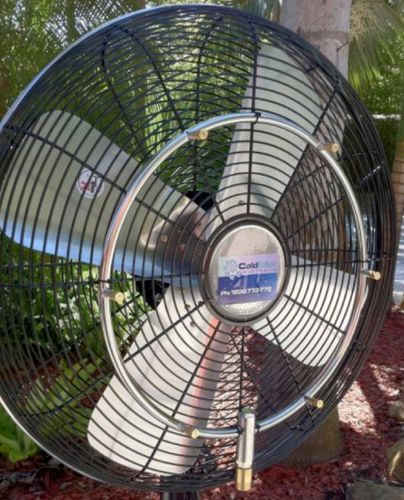 Ventilatore da terra - COLDMIST 6 - CoolMist Systems Australia - assiale / nebulizzatore