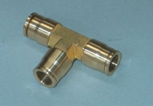 Raccordo pneumatico - CM Sliplock - CoolMist Systems Australia - push-to-lock / a T / in ottone