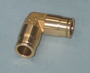 Raccordo idraulico - CM Sliplock - CoolMist Systems Australia - a gomito / in ottone / ad alta pressione