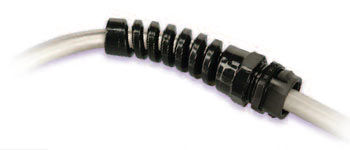 Anello antitrazione arrotondato - SCG series - Heyco - in nylon / per cavo / per pannelli
