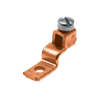 Capocorda senza saldature a vite - CB 35 - Heyco - piatta / senza isolamento elettrico / in rame