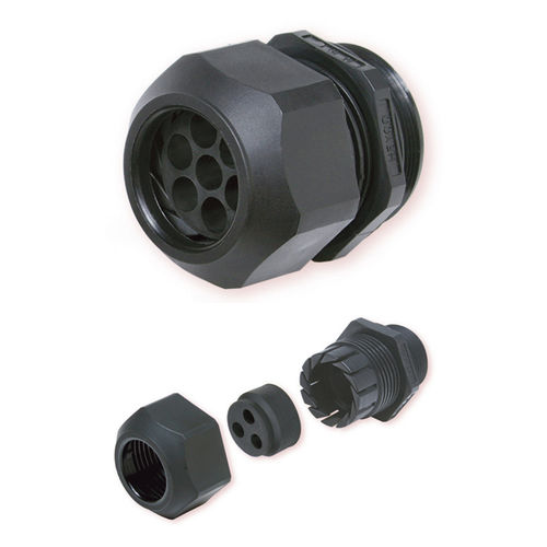 Pressacavo in nylon - LTCG series - Heyco - a tenuta stagna / filettato / dritto