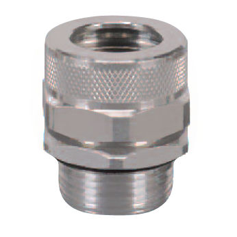 Pressacavo in alluminio - M50 series - Heyco - a tenuta stagna / filettato / dritto