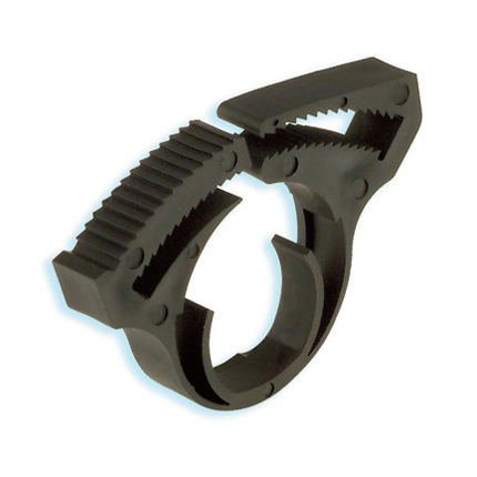 Fascetta stringitubo in nylon - LHC series  - Heyco - chiusura a denti a doppia ganascia / riutilizzabile / doppia