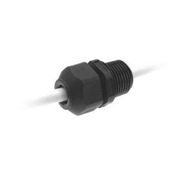 Pressacavo in nylon - M series - Heyco - a tenuta stagna / filettato / dritto
