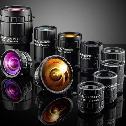 Obiettivo per telecamera a fuoco fisso - TECHSPEC&reg; C - Edmund Industrial Optics - di allineamento / per ispezione / di visione per macchina industriale