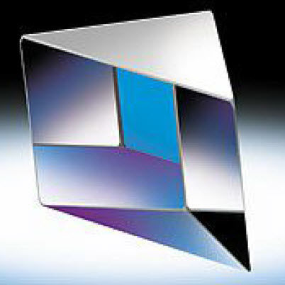 Prisma triangolare - #83-3 series - Edmund Industrial Optics - in silice fusa
