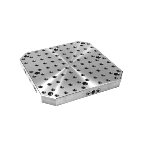 Piastra di staffaggio modulare - CL-400-PTPM-50 - CARR LANE MANUFACTURING CO. - in ghisa / quadrata