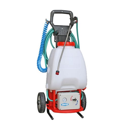 Unità di spruzzatura mobile - 9110 - Vema - per liquidi / di disinfettante / pneumatica