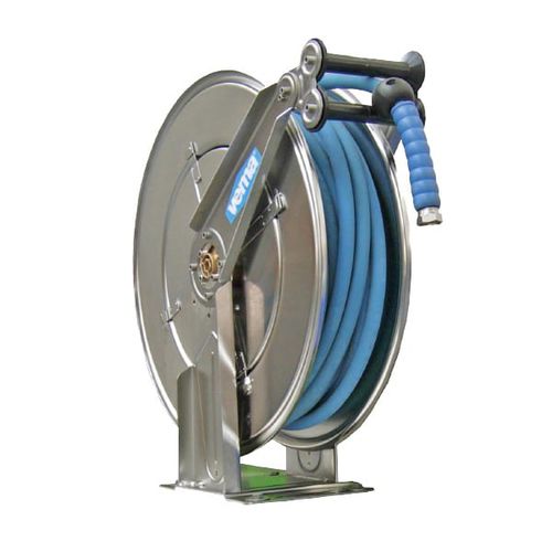 Avvolgitore per tubo - 10300/F - Vema - a manovella / fisso / in acciaio inossidabile