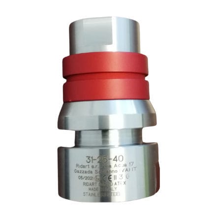 Valvola di sicurezza antistrappo assiale - 31SS - Ridart srl - BSP / per cisterna / EN ISO 13617-2