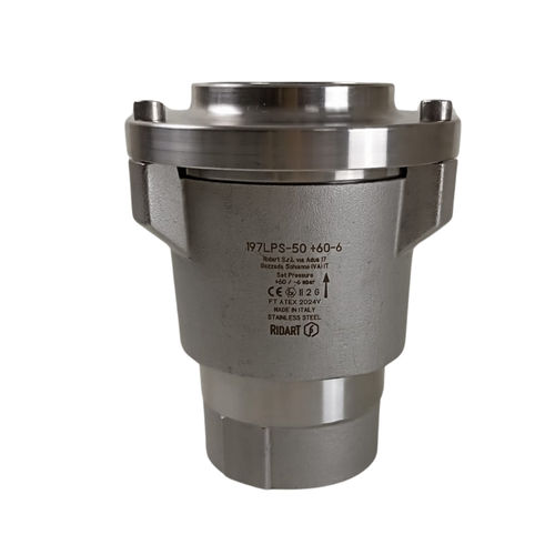 Regolatore di pressione in linea - 197L - Ridart srl - per gas / per vapore / a molla