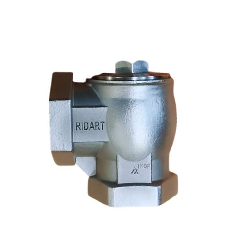 Valvola di ritegno ad angolo retto - 60SS - Ridart srl - a fungo / per acqua / per gas