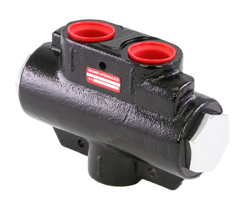 Ripartitore di flusso idraulico - B series - BRAND HYDRAULICS - di portata a priorità fissa / in ghisa