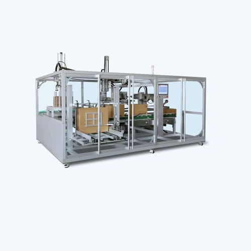 Macchina per imballaggio controllata da PLC - Case Packer  - Jornen Machinery Co., Ltd. - orizzontale / per cartone / per l'industria agroalimentare