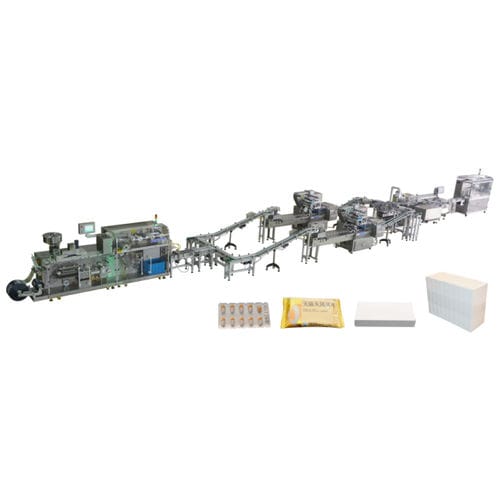Linea di imballaggio per biscotti - Jornen Machinery Co., Ltd. - in blister