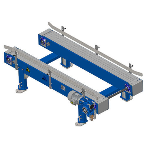 Trasportatore a catena - TCC-2V series - FERGACOM CONVEYOR S.L. - a cerniera / a coclea / per movimentazione