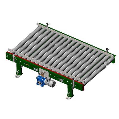 Trasportatore a rulli - TRM series - FERGACOM CONVEYOR S.L. - a coclea / per movimentazione / modulare