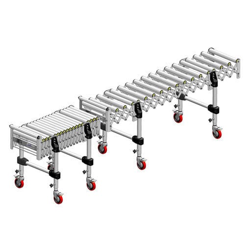 Trasportatore a rulli - TERD-50 series - FERGACOM CONVEYOR S.L. - a coclea / inclinato / curvo