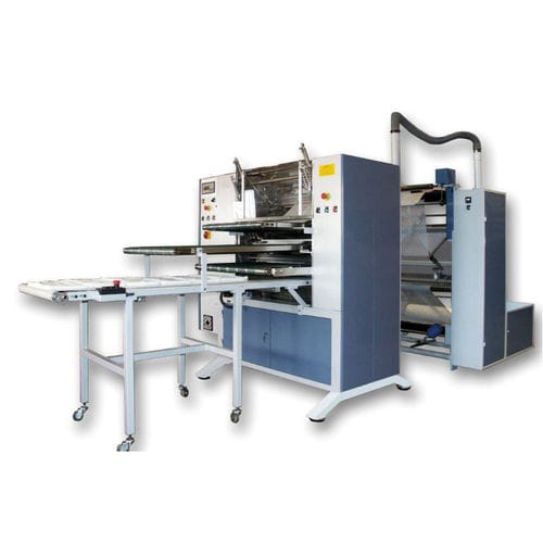 Macchina piegatrice per tessuti - SN-2V-1V-FCG - RIUS-COMATEX - automatica / di taglio / di grandi dimensioni