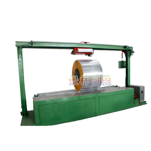 Avvolgitrice fasciapallet orizzontale - JL2100-R - Shanghai Jinglin Packaging Machinery Co.,Ltd - automatica / per prodotto cilindrico / per pellicola estensibile