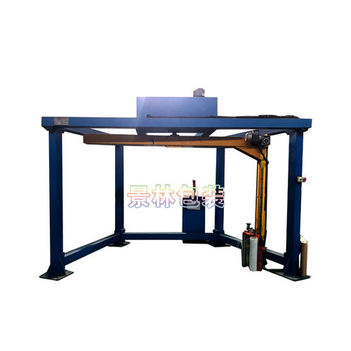 Avvolgitrice fasciapallet a braccio rotante - JL2100-X - Shanghai Jinglin Packaging Machinery Co.,Ltd - semiautomatica / per pallet / per pellicola estensibile