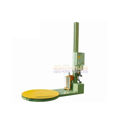 Avvolgitrice fasciapallet a tavola rotante - JL2100-E - Shanghai Jinglin Packaging Machinery Co.,Ltd - semiautomatica / per pallet / per pellicola estensibile