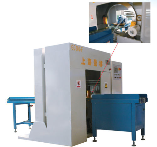 Avvolgitrice fasciapallet orbitale - GG - Shanghai Jinglin Packaging Machinery Co.,Ltd - automatica / per pellicola estensibile / per pluriball