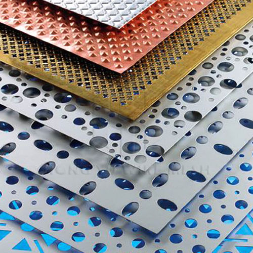 Film in alluminio - Anping Hongyu Wire Mesh Co.,Ltd. - in metallo / perforato