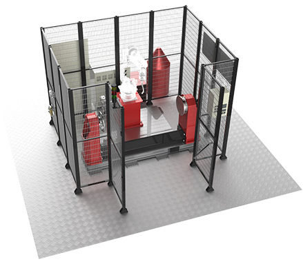 Cella robotizzata di saldatura - TSH O-010A - TDRi Robotics AB