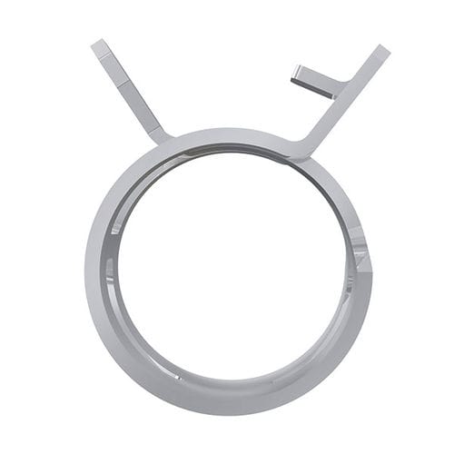 Fascetta stringitubo a nastro - CTB series - Rotor Clip Company - in acciaio / a molla / doppia