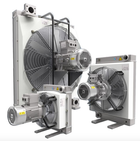 Raffreddatore d'aria - HPAX - Emmegi Heat Exchangers - per olio / ad uso industriale