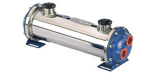 Scambiatore di calore tubolare - MGB 131 - Emmegi Heat Exchangers - acqua-olio