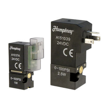 Elettrovalvola a comando assistito - Pilot Valves - Humphrey Products - a 3 vie / a 2 vie / NC